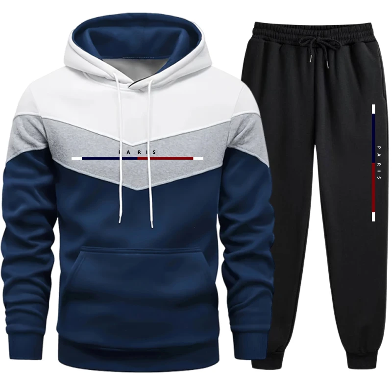 Winter Clothing Sale - Hot Sales Men's Tracksuit Casual Tricolor