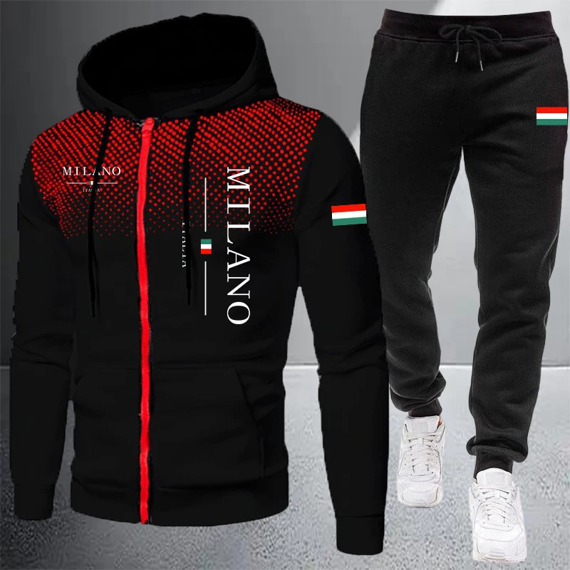 Winter Clothing Gear - 2026 High-end Men's Clothes Zip Hooded