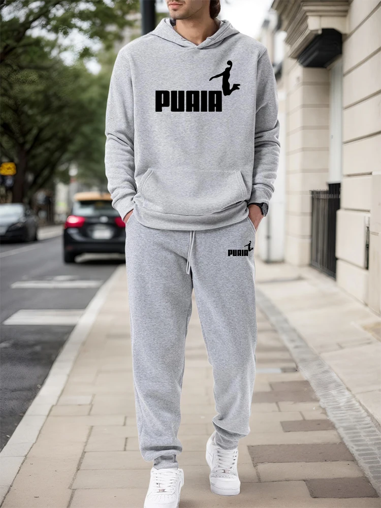 Winter Clothing Gear - Men's Set/Hoodie/Pants 2026 Fall Winter Casual