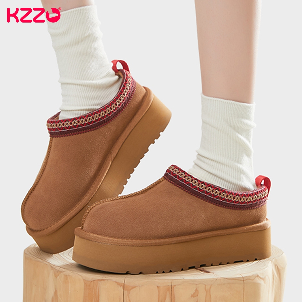 Snow Boot Fur Lined - KZZO New Arrive Women Ultra Mini