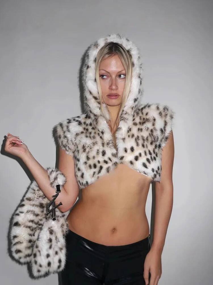 2026 Sexy Leopard Print Hooded - Winter Clothing Taiwan review and price