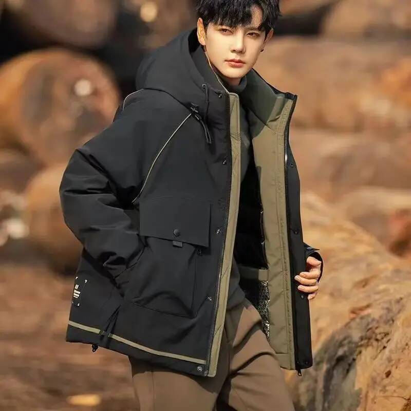 Men's Down Jacket Workwear Thi - Winter Clothing Taiwan review and price