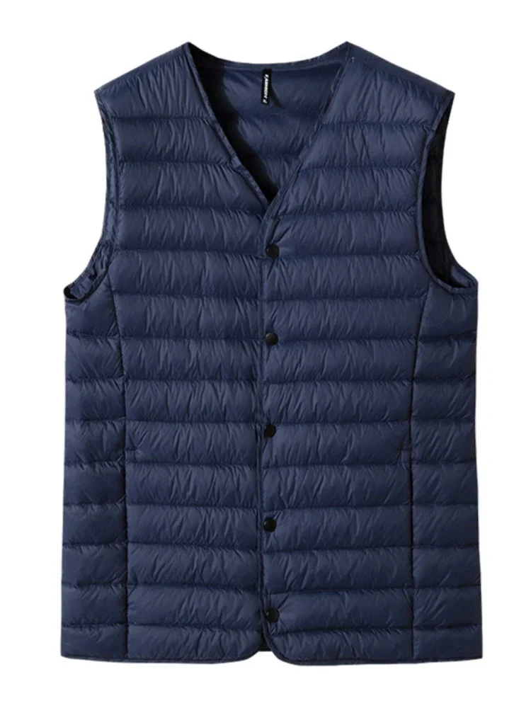2023 New Winter V-Neck Men's V - Padded Vest Gilet review and price