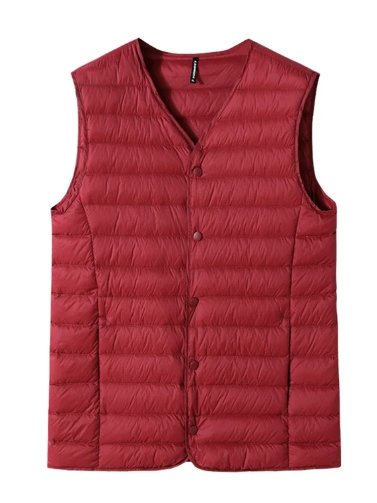 2023 New Winter V-Neck Men's V - Padded Vest Gilet review and price