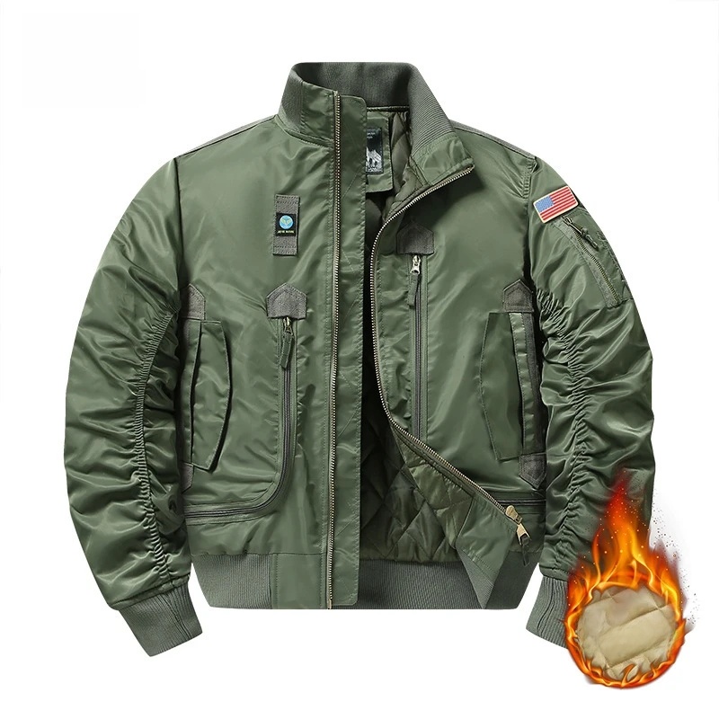 Winter MA1 Men's Bomber Jacket - Winter Clothing Taiwan review and price