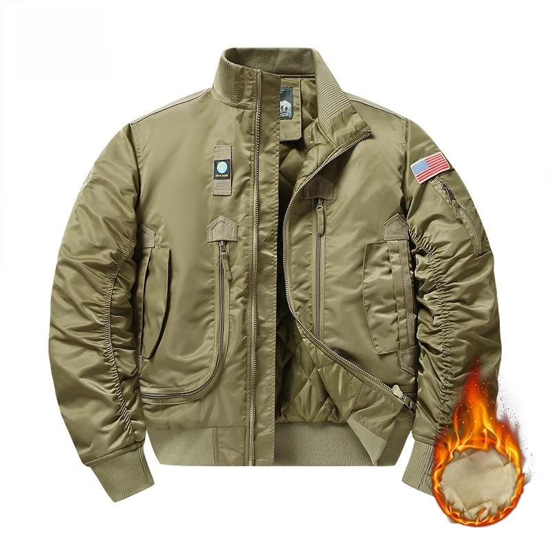 Winter MA1 Men's Bomber Jacket - Winter Clothing Taiwan review and price