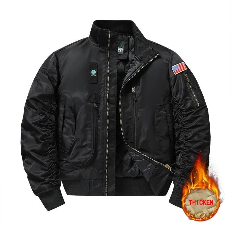 Winter MA1 Men's Bomber Jacket - Winter Clothing Taiwan review and price
