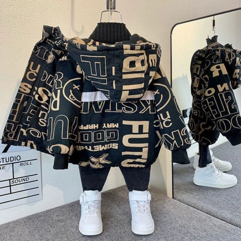 Boys Coat Jacket Overcoat Cott - Winter Clothing Drawing For Kids review and price