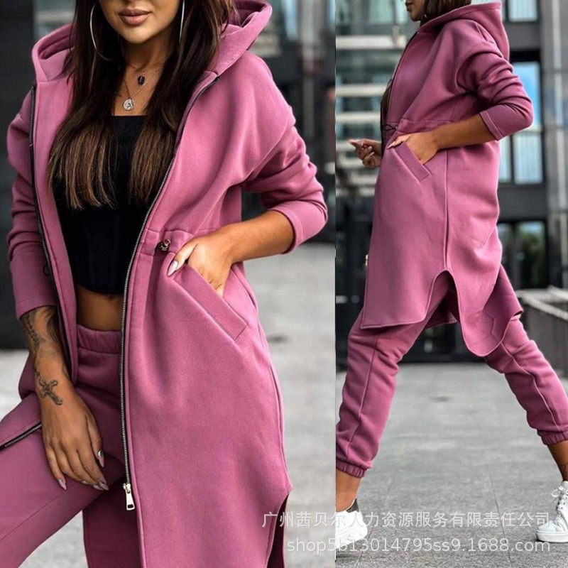 Women's Hooded Zipper Irregula - Winter Clothing Sale review and price