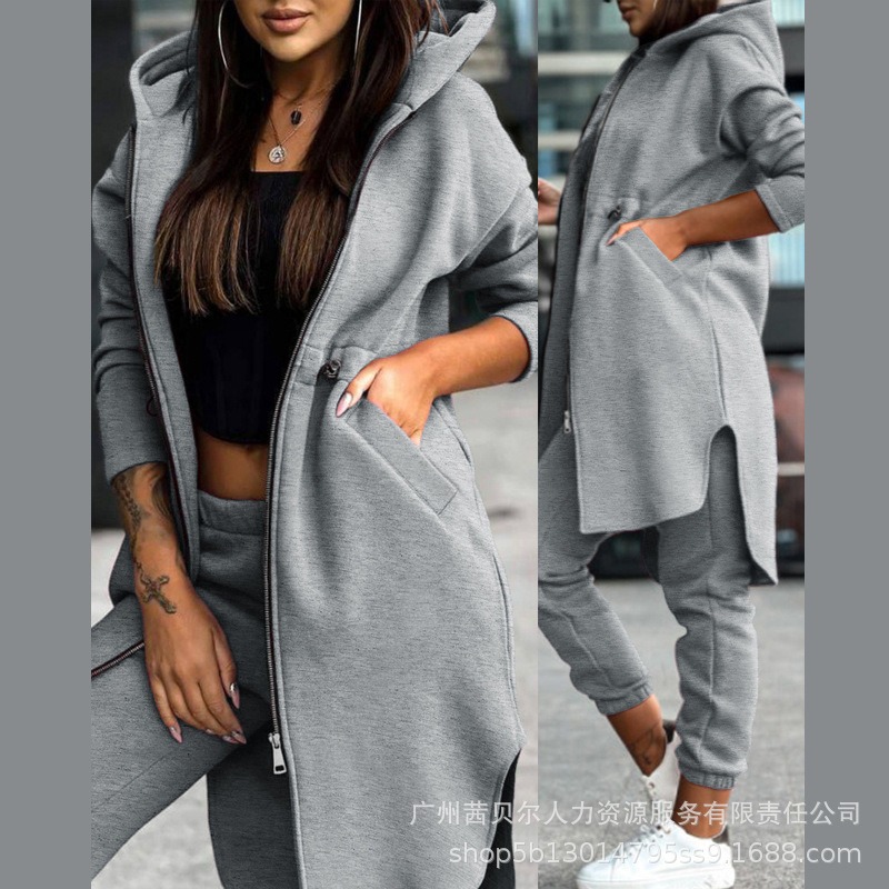 Women's Hooded Zipper Irregula - Winter Clothing Sale review and price
