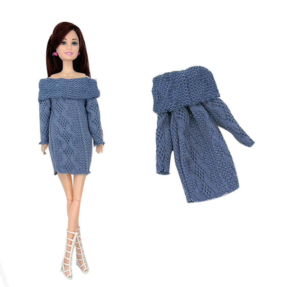4PCS Fashion Sweater Dresses f - Winter Clothing Game review and price