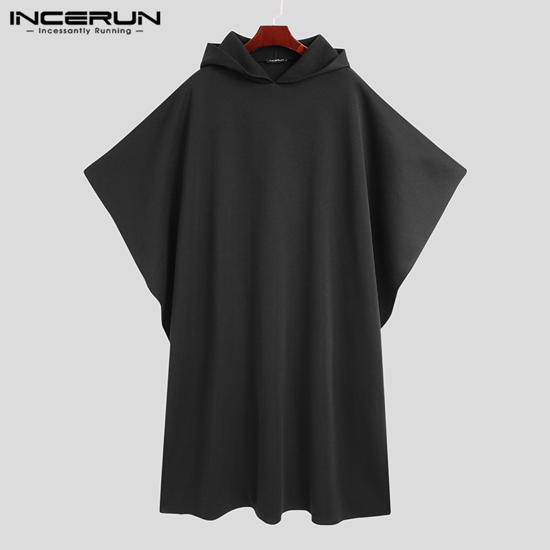 INCERUN Fashion Men Cloak Coat - Winter Clothing Gear review and price