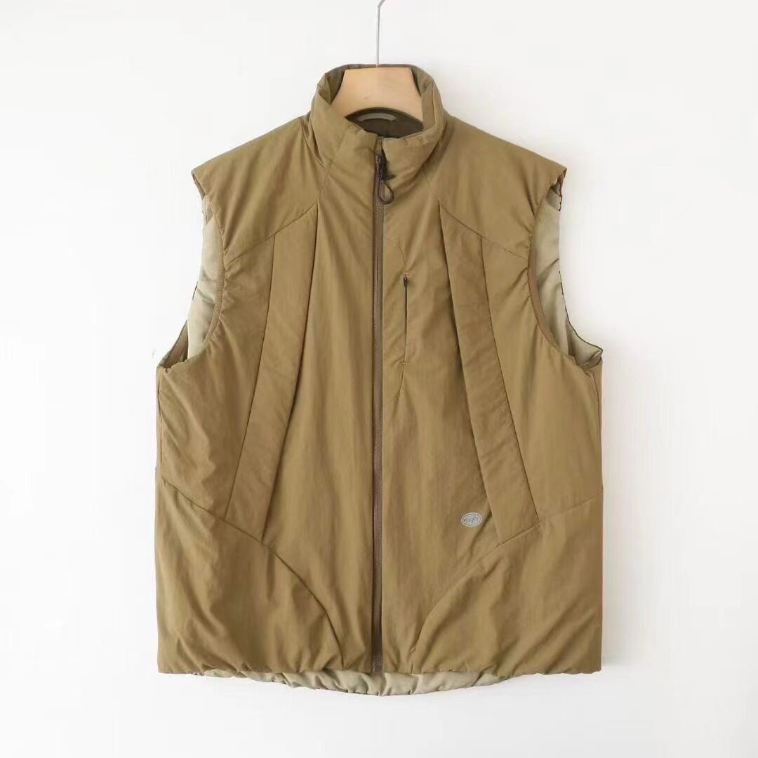 American Retro Techwear Stand  - Padded Vest Gilet review and price