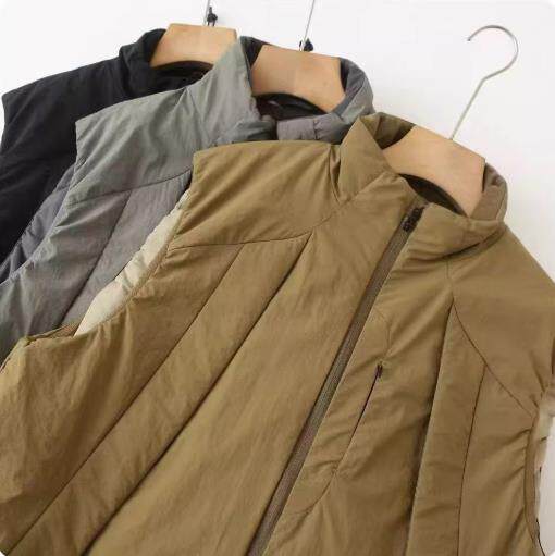 American Retro Techwear Stand  - Padded Vest Gilet review and price