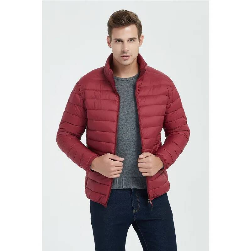 Stand Collar Casual Work Parka - Winter Clothing Taiwan review and price