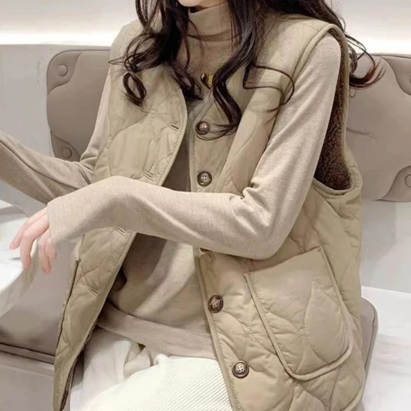 Warm Women's Padded Cotton Ves - Padded Vest Gilet review and price