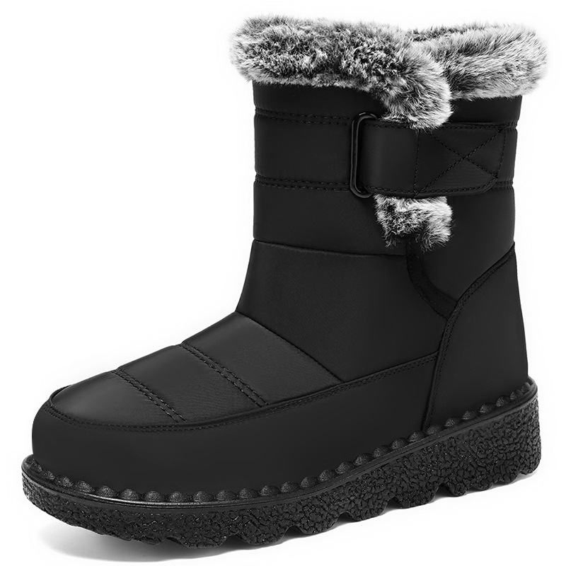 Women Mid Calf Snow Boots Fuzz - Snow Boot Fur Lined review and price