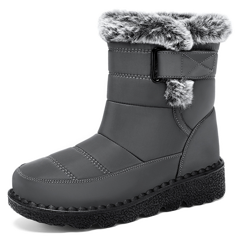 Women Mid Calf Snow Boots Fuzz - Snow Boot Fur Lined review and price