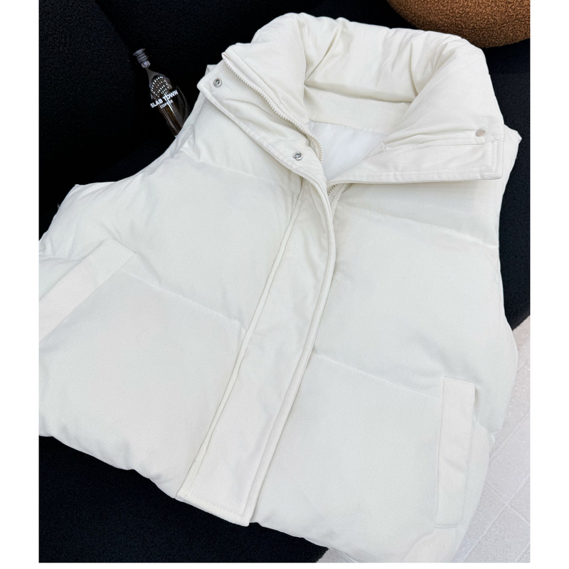 Puffer Vest Women Stand Collar - Padded Vest Gilet review and price