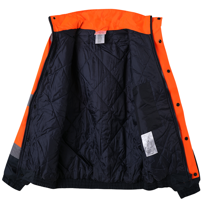 Hi Vis Winter Jacket Men Work  - Winter Clothing Articles review and price
