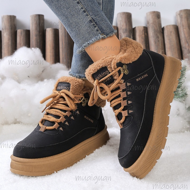 Plus Size 36-41 Winter Snow Bo - Snow Boot Fur Lined review and price