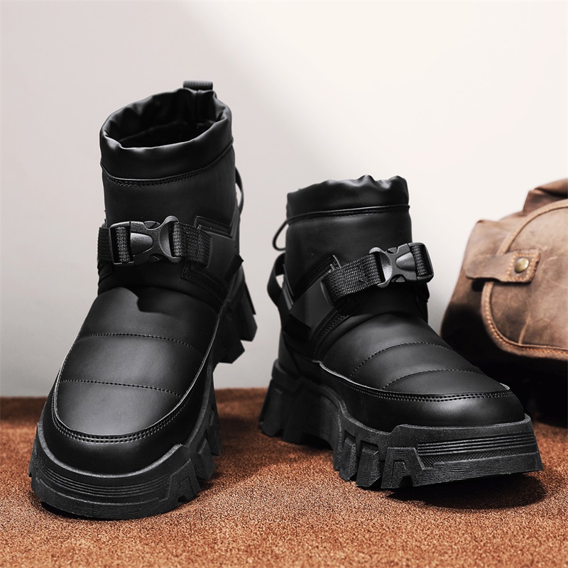 Men's Winter Thick Warm Snow B - Snow Boot Fur Lined review and price