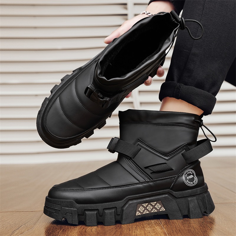 Men's Winter Thick Warm Snow B - Snow Boot Fur Lined review and price