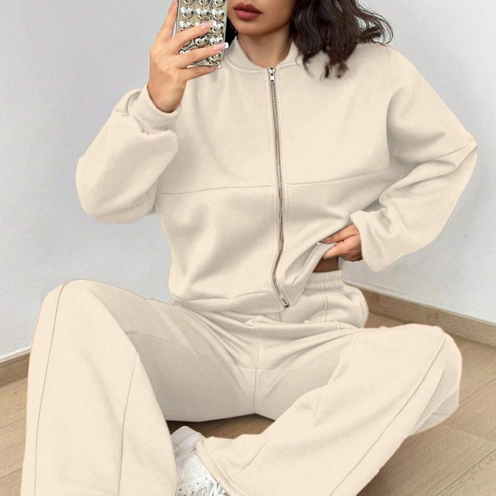 Fashion Two-piece Women's Whit - Winter Clothing Sale review and price