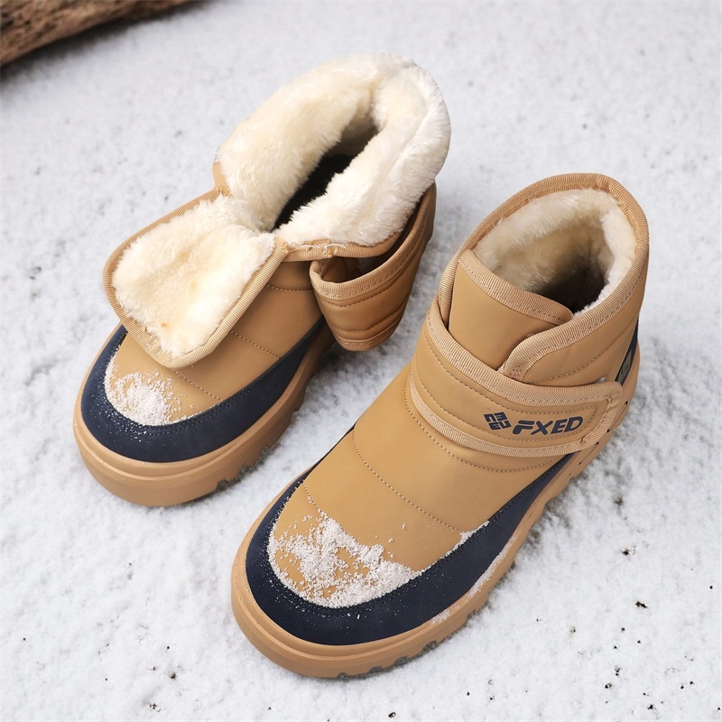 Autumn and Winter Warm Fur Men - Snow Boot Fur Lined review and price