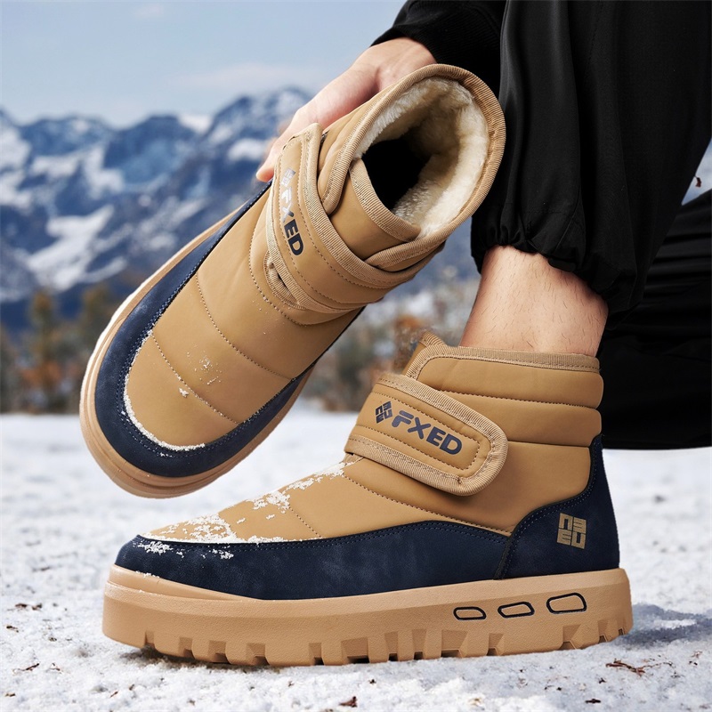 Autumn and Winter Warm Fur Men - Snow Boot Fur Lined review and price
