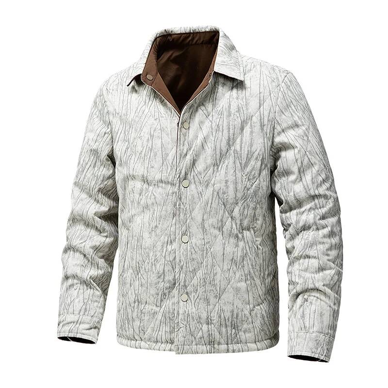 Men's Large-Sized Retro Jacket - Winter Clothing Taiwan review and price