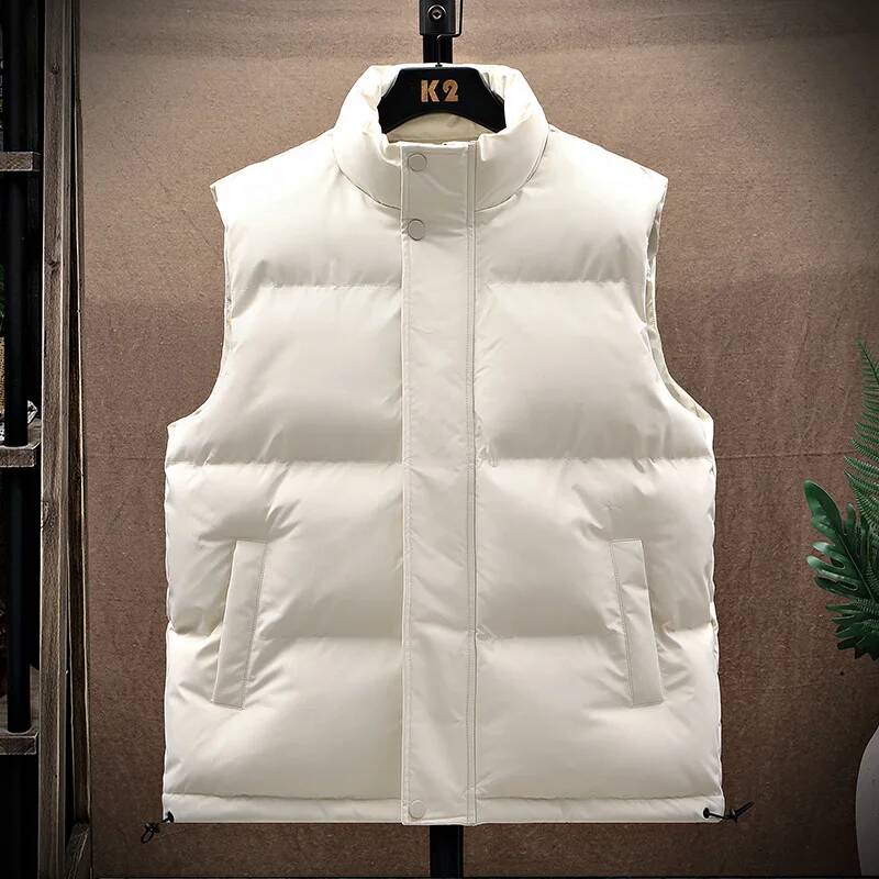 Men Cotton Vest Puffer Sleevel - Winter Clothing Taiwan review and price