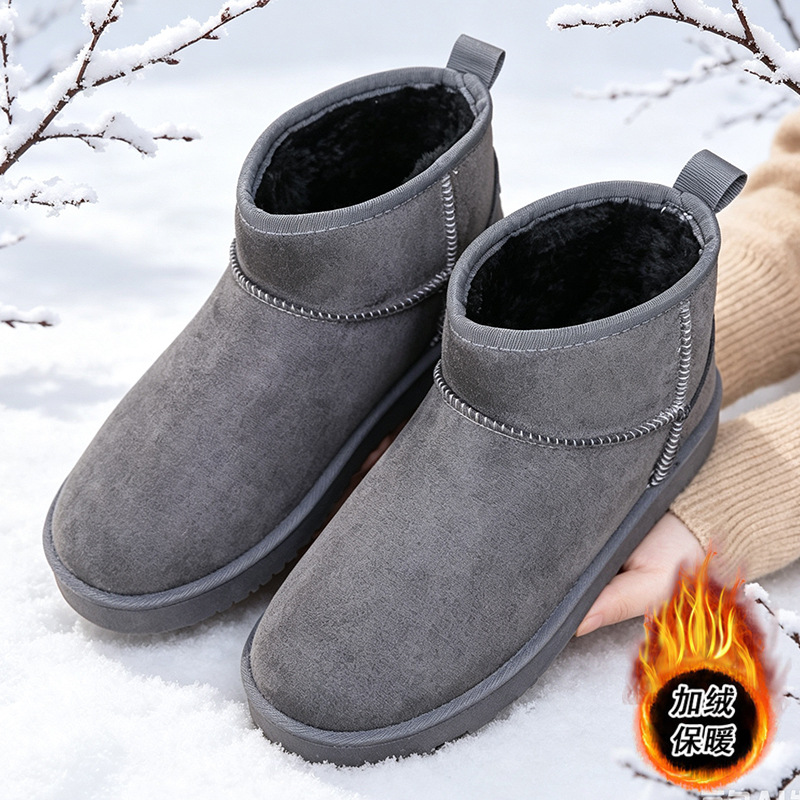 Women Ankle Snow Boots Slip On - Snow Boot Fur Lined review and price
