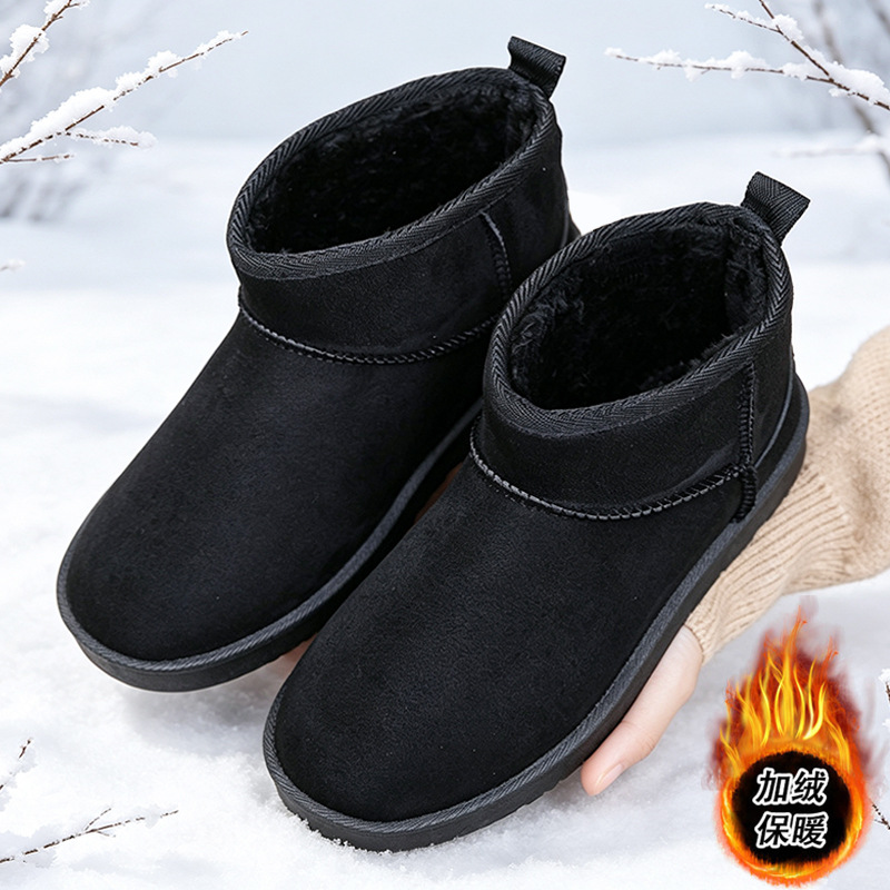 Women Ankle Snow Boots Slip On - Snow Boot Fur Lined review and price