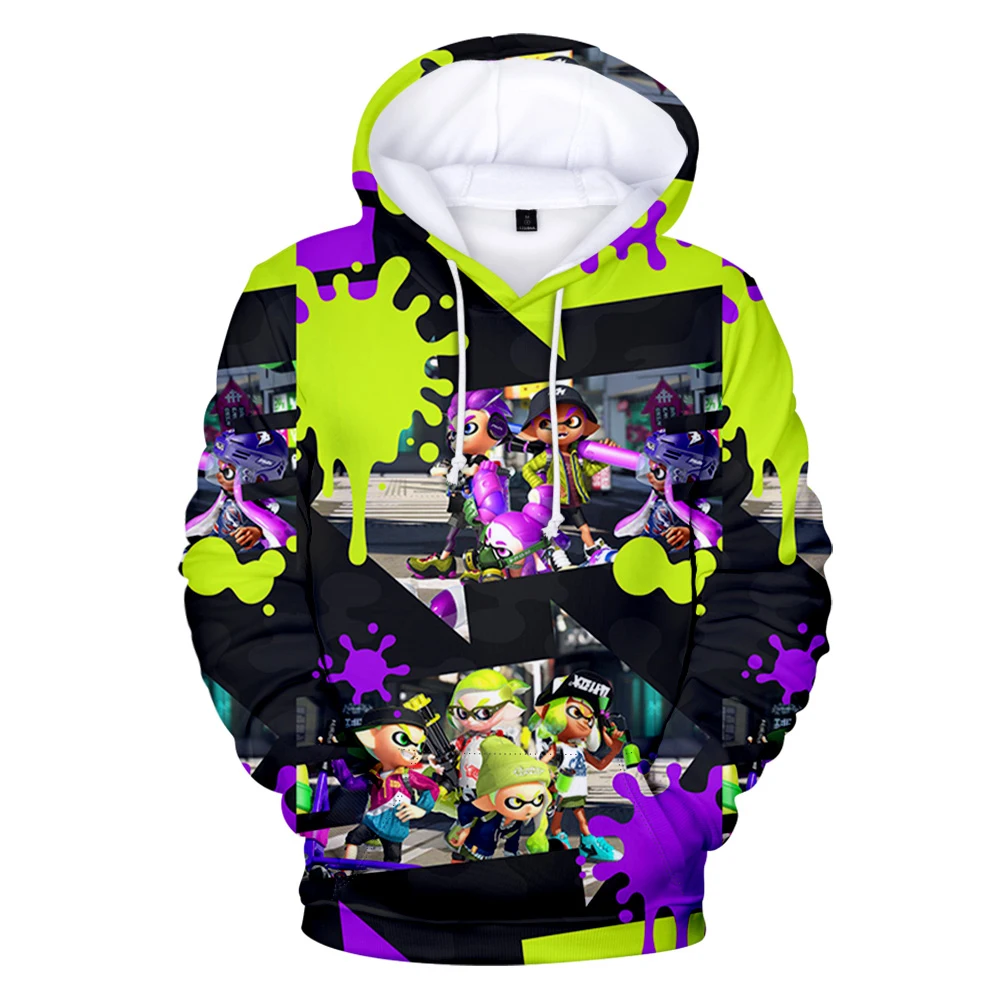 Splatoon 3 Game Unisex Long Sl - Winter Clothing Game review and price