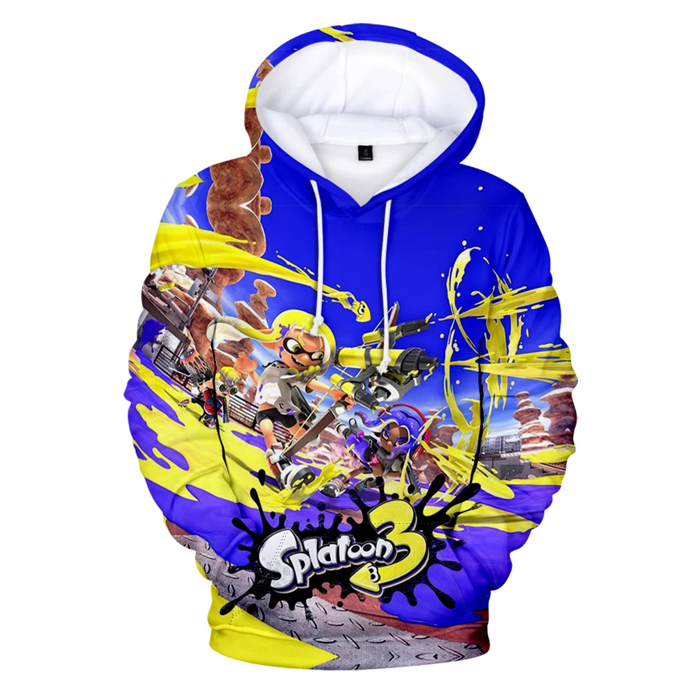 Splatoon 3 Game Unisex Long Sl - Winter Clothing Game review and price