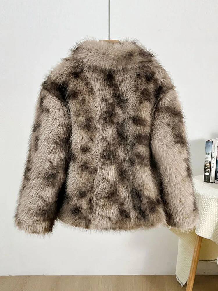 2026 Chic Leopard Print Big Co - Winter Clothing Taiwan review and price