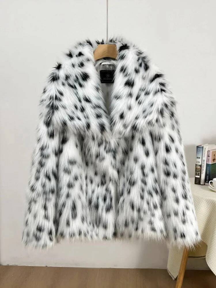 2026 Chic Leopard Print Big Co - Winter Clothing Taiwan review and price