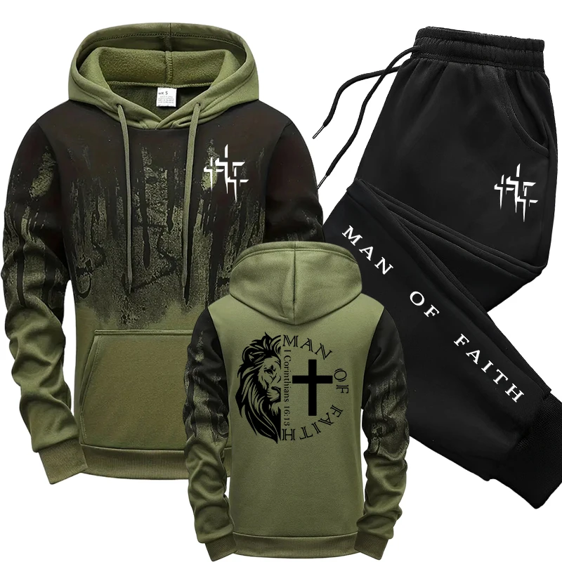 Man of Faith Pattern Men's Set - Winter Clothing Gear review and price