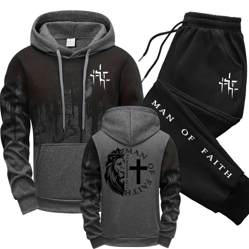 Man of Faith Pattern Men's Set - Winter Clothing Gear review and price