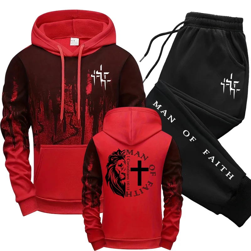 Man of Faith Pattern Men's Set - Winter Clothing Gear review and price
