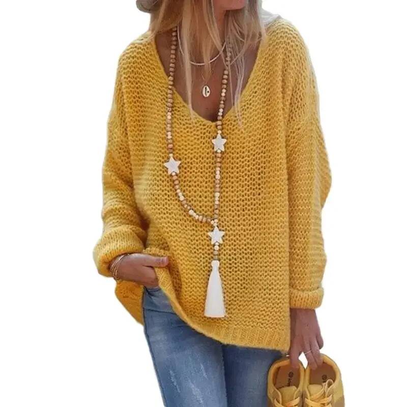2026 New Women's Knitted V-Nec - Winter Clothing Taiwan review and price