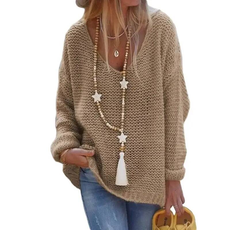 2026 New Women's Knitted V-Nec - Winter Clothing Taiwan review and price